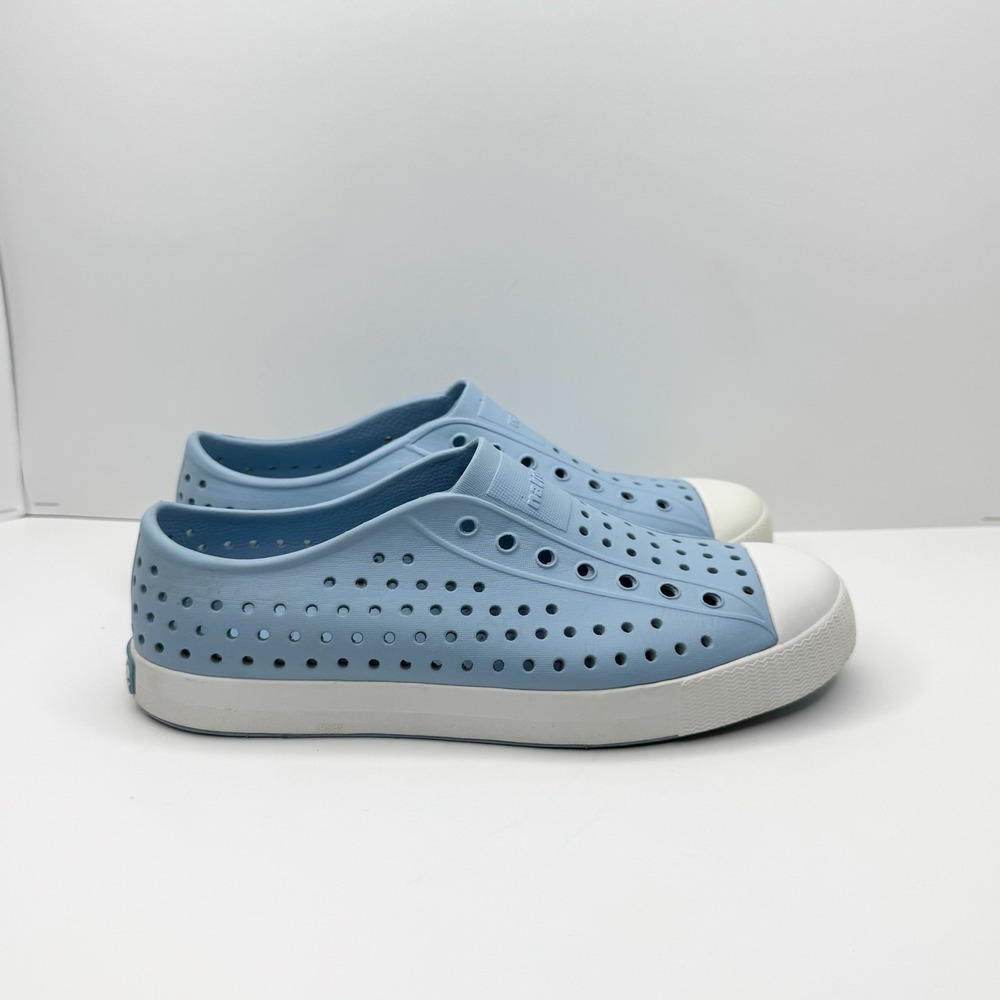 Native Jefferson Sky Blue Water Shoes Youth Juniors Girls Size 5